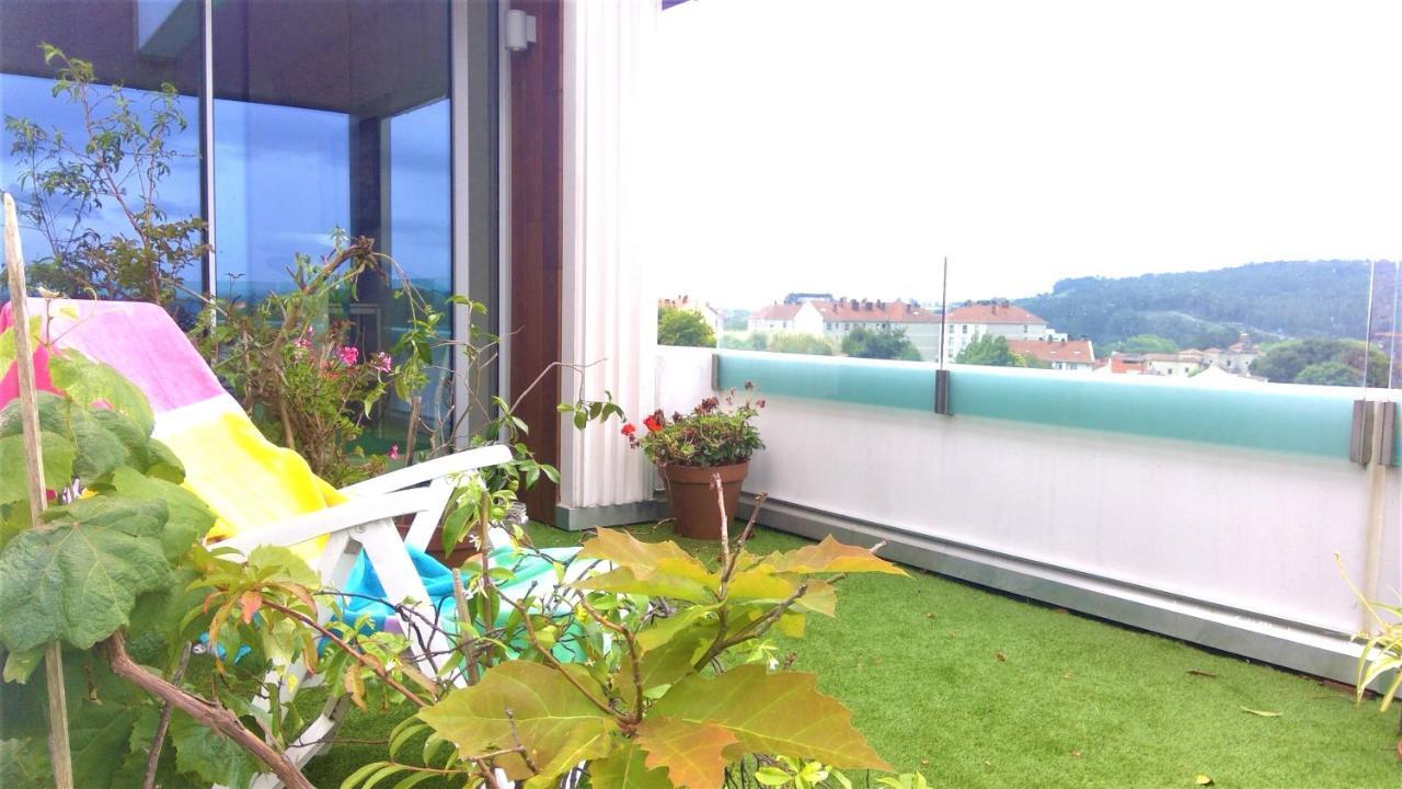 Preciosa Habitacion Suite En Atico Con Terraza 산티아고데콤포스텔라 외부 사진
