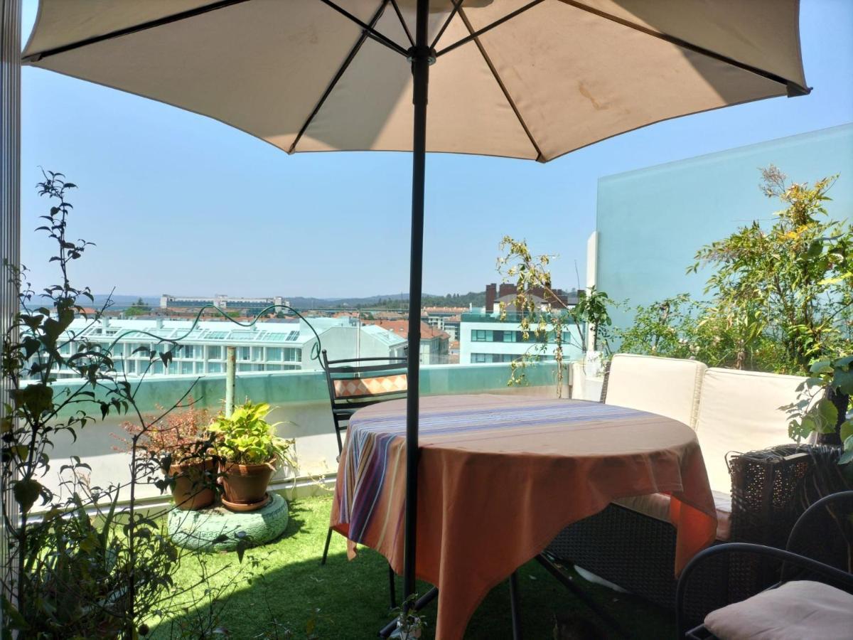 Preciosa Habitacion Suite En Atico Con Terraza 산티아고데콤포스텔라 외부 사진