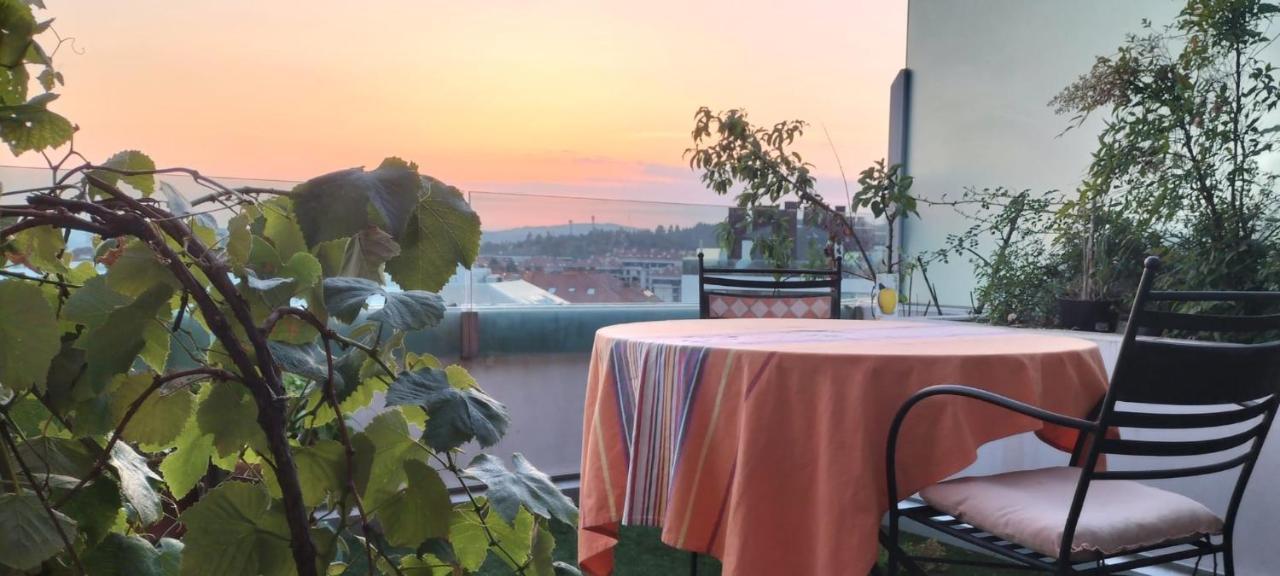 Preciosa Habitacion Suite En Atico Con Terraza 산티아고데콤포스텔라 외부 사진